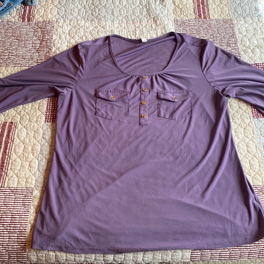 Pretty Purple Blouse